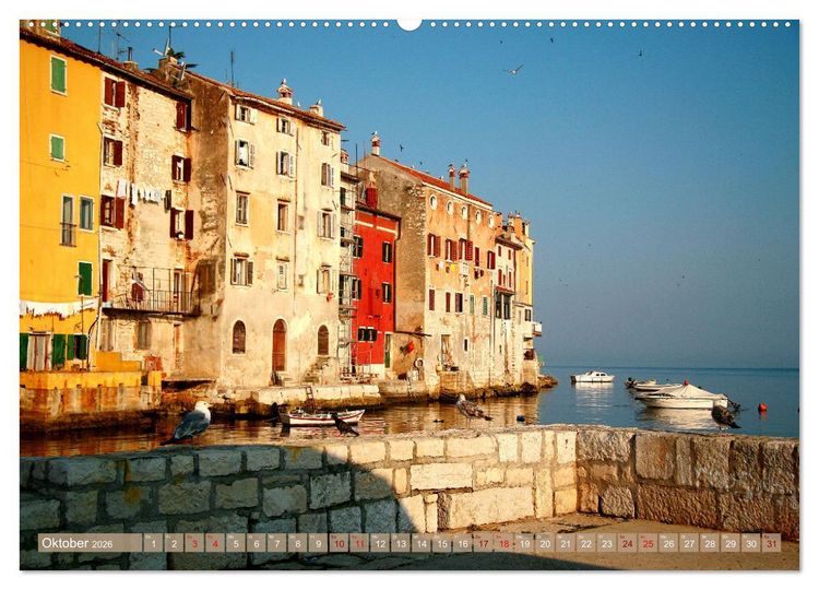 Produktbild: Tr&auml;umen von Istrien (hochwertiger Premium Wandkalender 2026 DIN A2 quer), Kunstdruck in Hochglanz