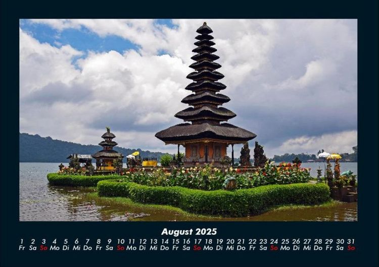 Produktbild: Tempel 2025 Fotokalender DIN A4
