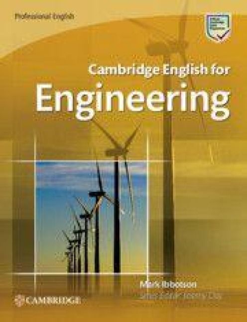 Produktbild: Cambridge English for Engineering Student's Book