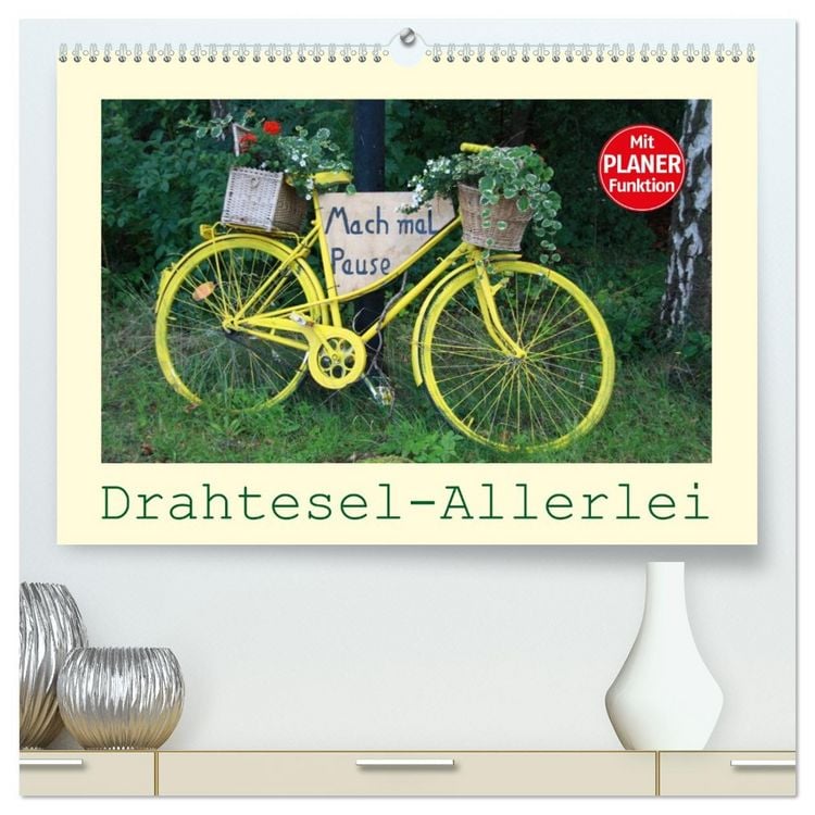Produktbild: Drahtesel-Allerlei (hochwertiger Premium Wandkalender 2026 DIN A2 quer), Kunstdruck in Hochglanz