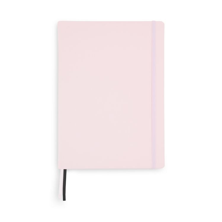 Produktbild: Notizbuch A4 Hardcover Magnolia Pink Blanko, 192 Seiten