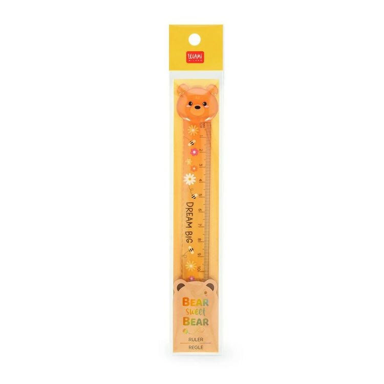 Produktbild: Legami Lineal Teddyb&auml;r 15cm