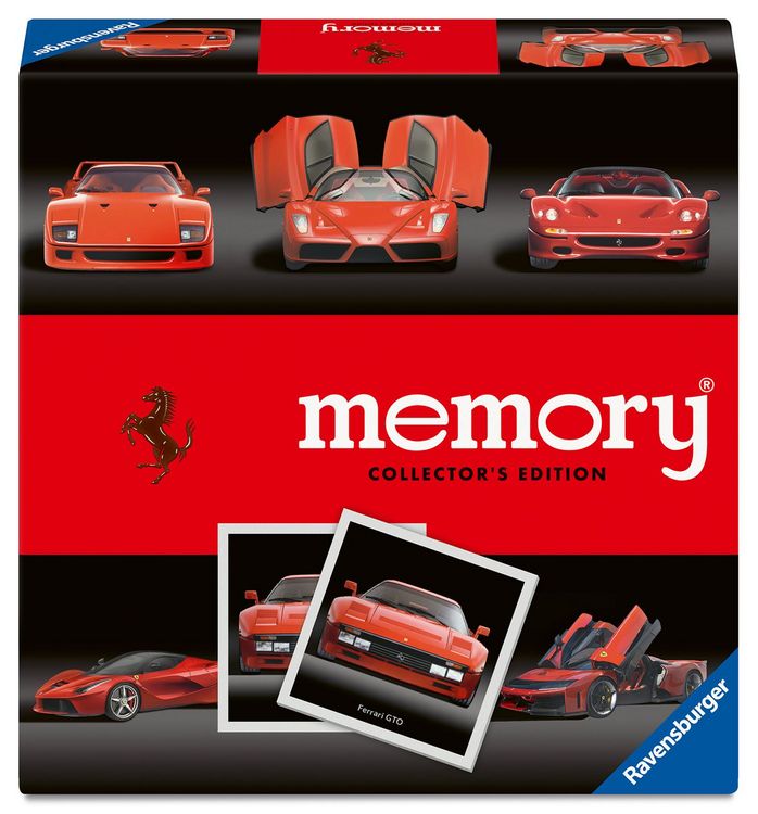 Produktbild: Collector&acute; s memory&reg; Ferrari - Gesellschaftsspiel & Brettspiel ab 6 Jahre