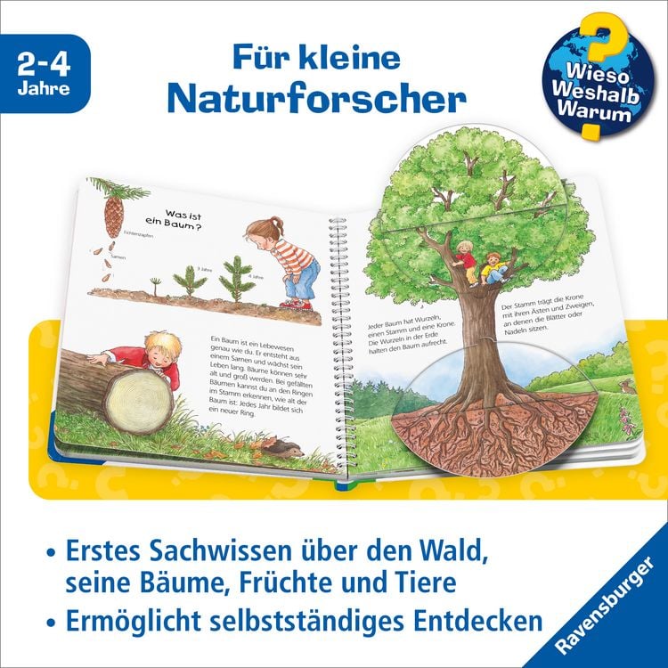 Produktbild: Der Wald / Wieso? Weshalb? Warum? Junior Bd. 6