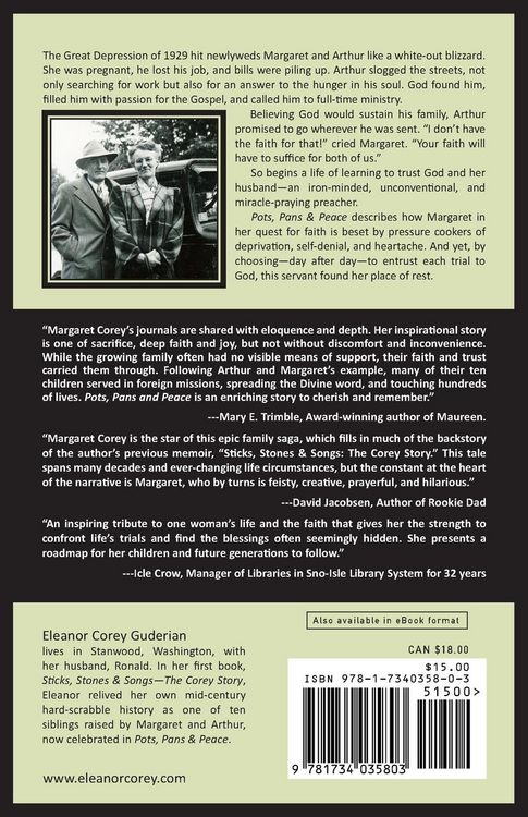 Produktbild: Pots, Pans & Peace--The Legacy of Margaret Corey
