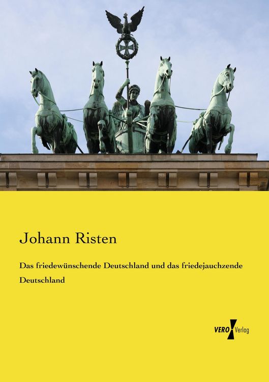 Produktbild: Das friedew&uuml;nschende Deutschland und das friedejauchzende Deutschland