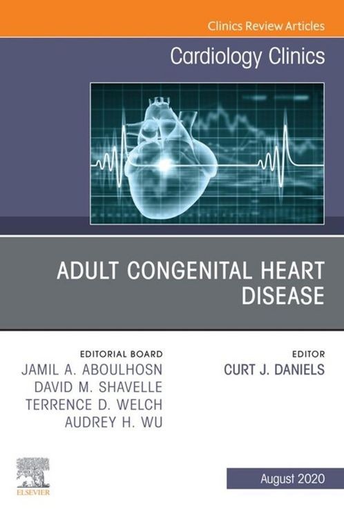 Produktbild: Adult Congenital Heart Disease, An Issue of Cardiology Clinics, E-Book