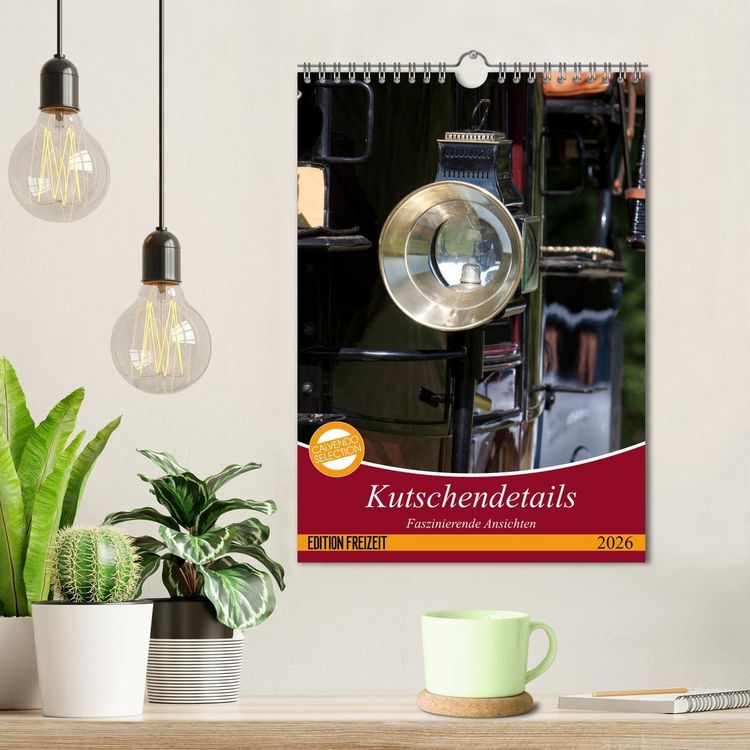 Produktbild: Kutschendetails (Wandkalender 2026 DIN A4 hoch), CALVENDO Monatskalender