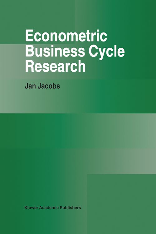 Produktbild: Econometric Business Cycle Research