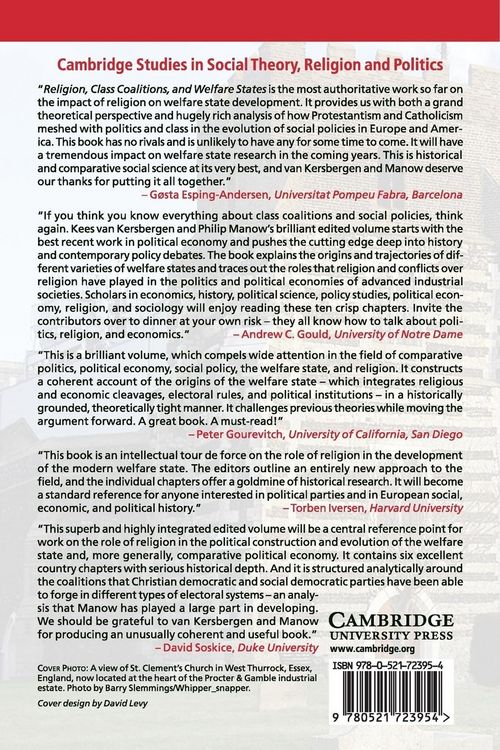 Produktbild: Religion, Class Coalitions, and Welfare States