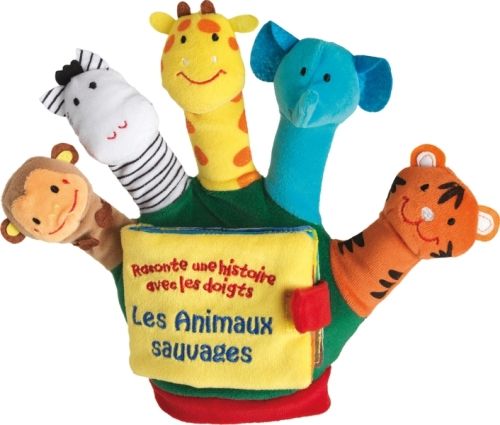 Produktbild: Les animaux sauvages : raconte une histoire avec les doigts