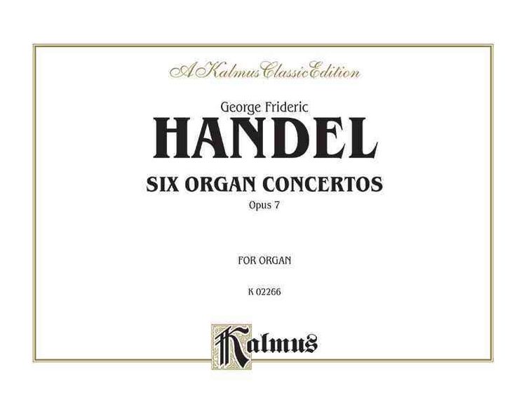 Produktbild: Handel, G: Six Organ Concerti, Op. 7