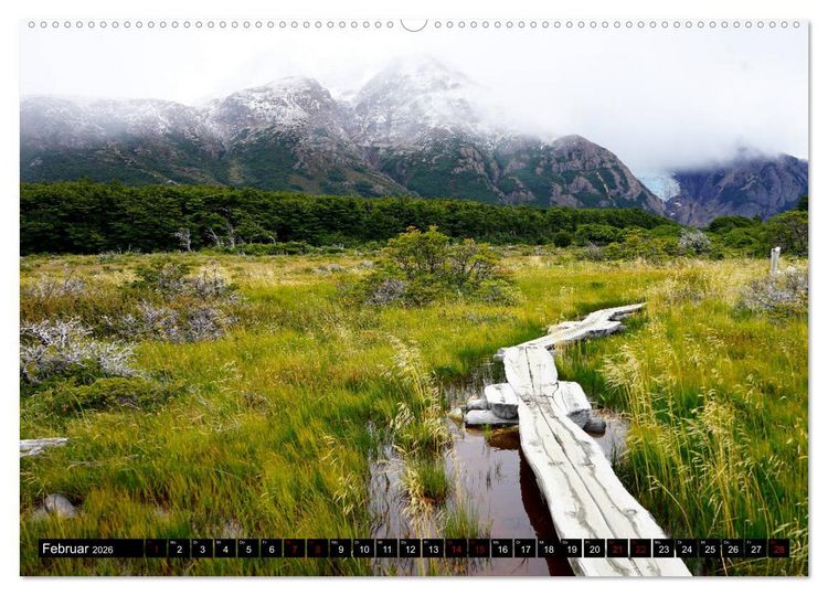 Produktbild: Argentinien - Von Iguazu bis Feuerland (Wandkalender 2026 DIN A2 quer), CALVENDO Monatskalender