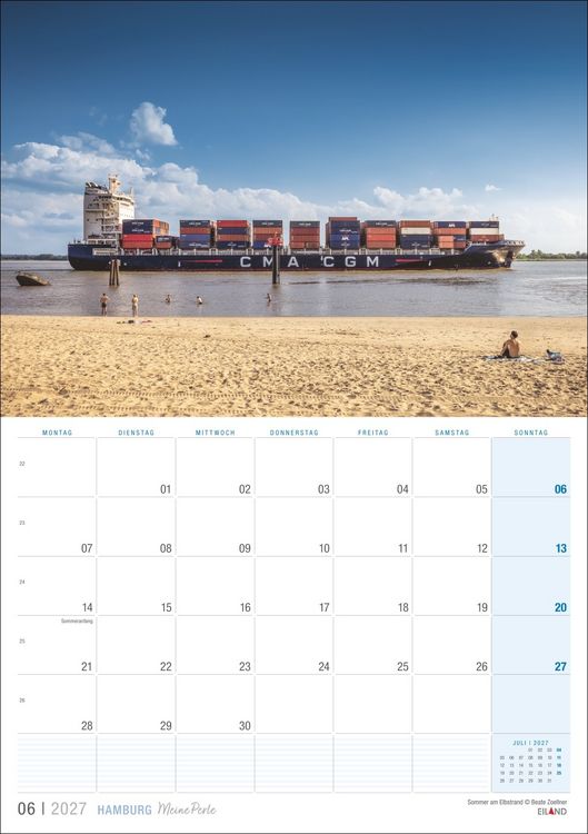 Produktbild: Hamburg &hellip;meine Perle Kalender 2027
