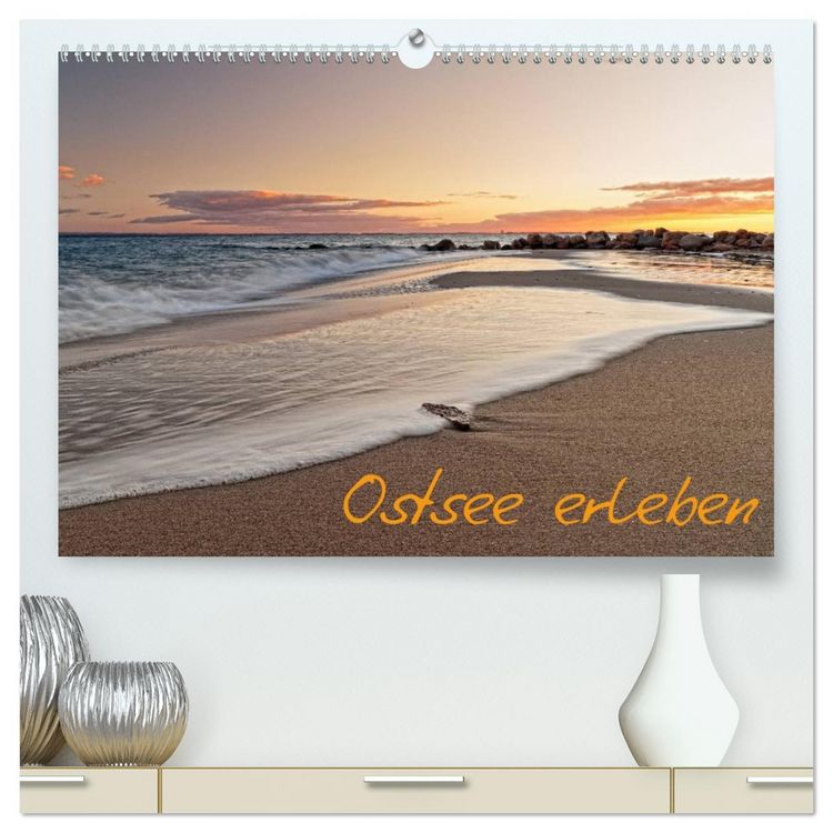Produktbild: Ostsee erleben (hochwertiger Premium Wandkalender 2026 DIN A2 quer), Kunstdruck in Hochglanz