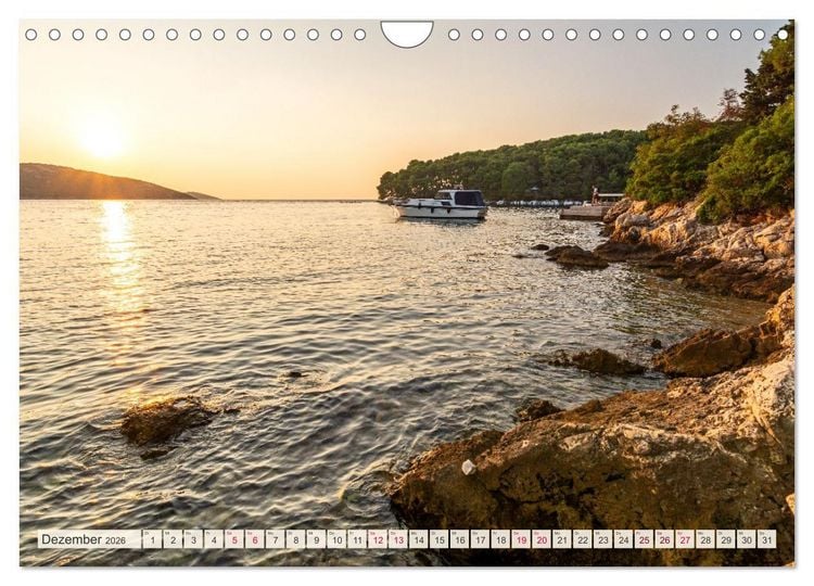 Produktbild: Traumk&uuml;sten: Eine Maritime Reise um die Welt (Wandkalender 2026 DIN A4 quer), CALVENDO Monatskalender