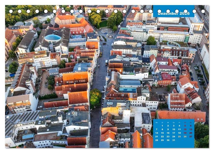 Produktbild: Hansestadt Rostock (Tischkalender 2026 DIN A5 quer), CALVENDO Monatskalender