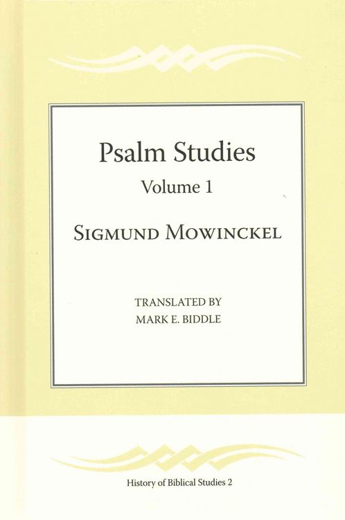 Produktbild: Psalm Studies, Volume 1