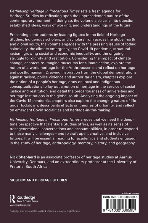 Produktbild: Rethinking Heritage in Precarious Times