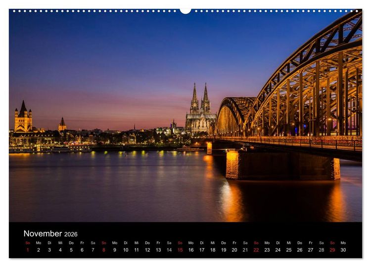 Produktbild: K&ouml;lner - Blickwinkel (hochwertiger Premium Wandkalender 2026 DIN A2 quer), Kunstdruck in Hochglanz