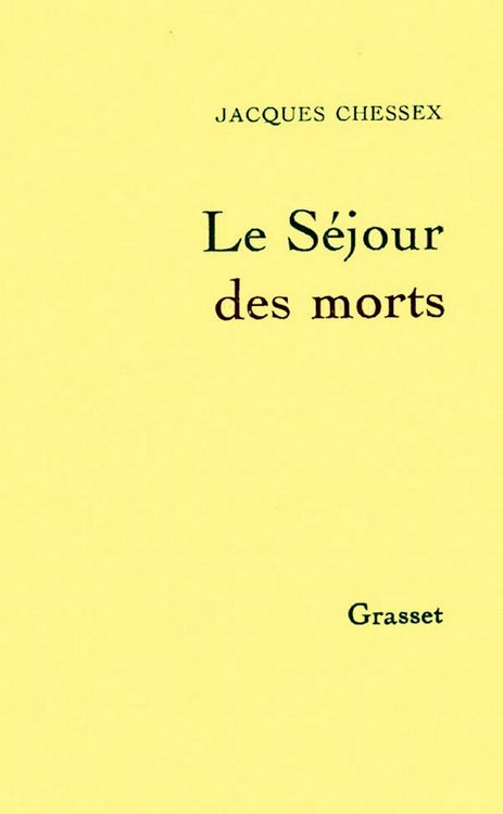 Produktbild: Le s&eacute;jour des morts