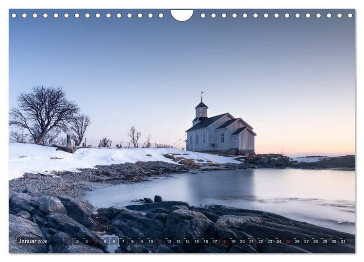 Produktbild: Lofoten - From Dusk Till Dawn (Wandkalender 2026 DIN A4 quer), CALVENDO Monatskalender