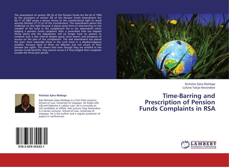 Produktbild: Time-Barring and Prescription of Pension Funds Complaints in RSA