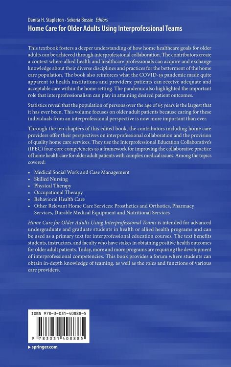 Produktbild: Home Care for Older Adults Using Interprofessional Teams