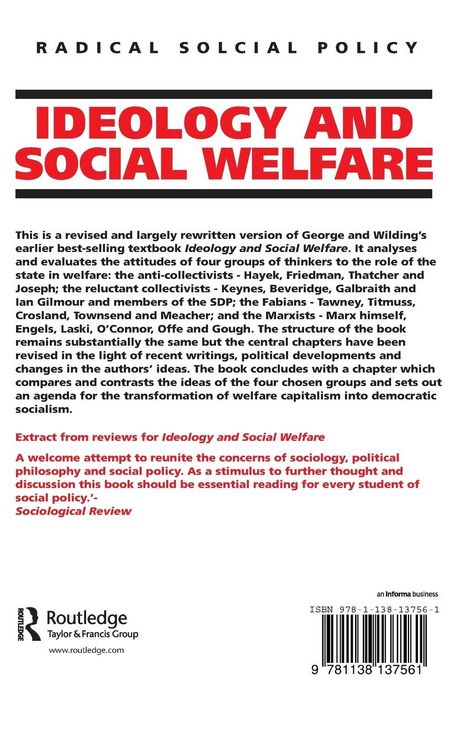 Produktbild: Ideology and Social Welfare