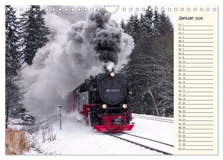 Produktbild: Der Harz - Sagenumwoben und Wildromantisch (Wandkalender 2026 DIN A4 quer), CALVENDO Monatskalender