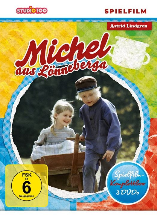 Produktbild: Michel aus L&ouml;nneberga - Spielfilm-Komplettbox [3 DVDs]