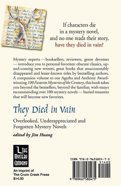 Produktbild: They Died in Vain
