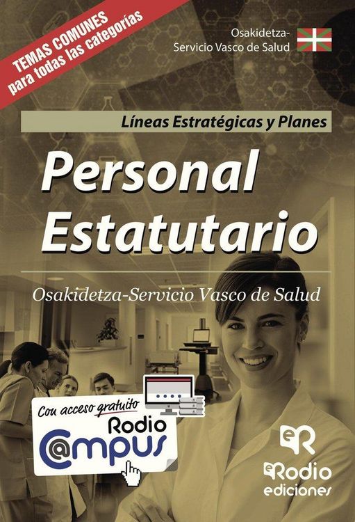 Produktbild: Personal Estatutario : Osakidetza-Servicio Vasco de Salud. Lineas estrategicas y planes