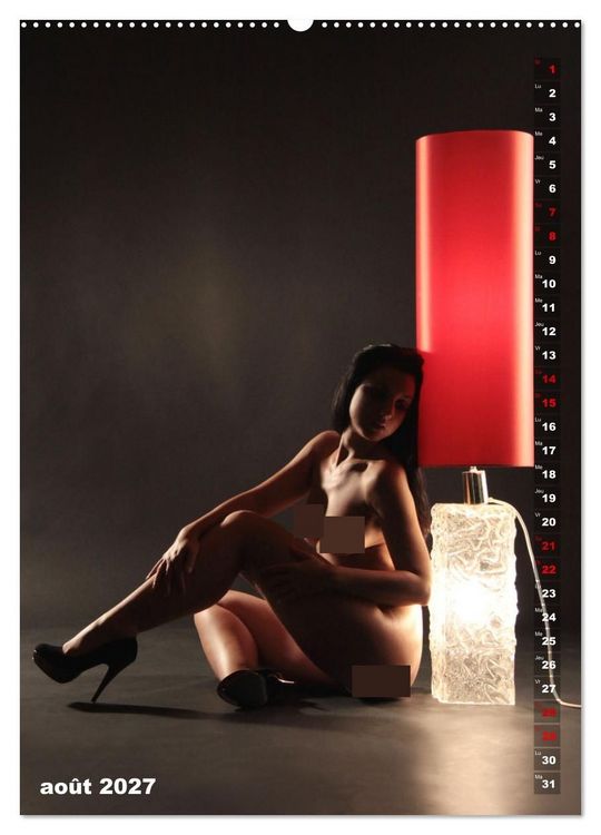 Produktbild: Le feu rouge (Calendrier mural haut de gamme 2027 DIN A2 horizontal), CALVENDO calendrier mensuel