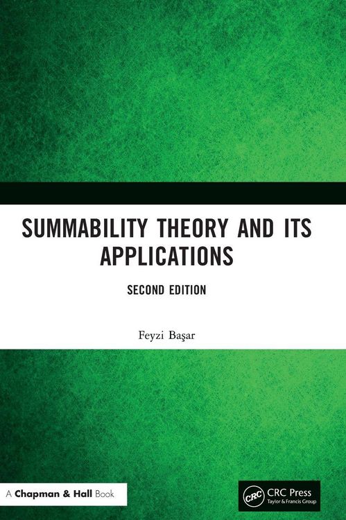 Produktbild: Summability Theory and Its Applications