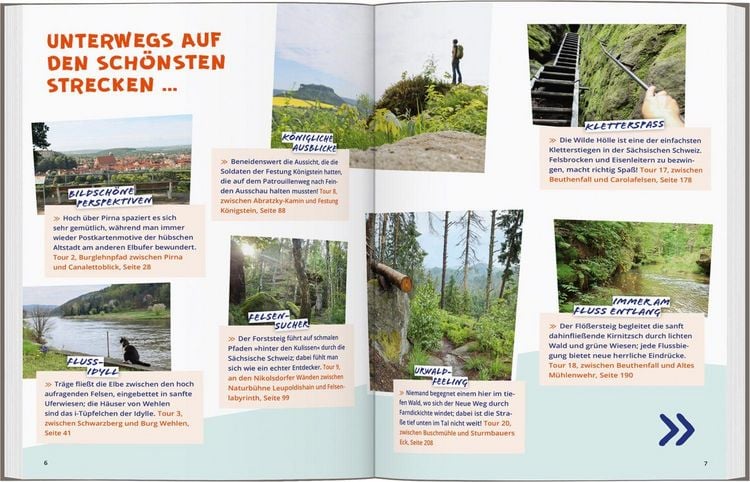Produktbild: DUMONT Wanderzeit in der S&auml;chsischen Schweiz