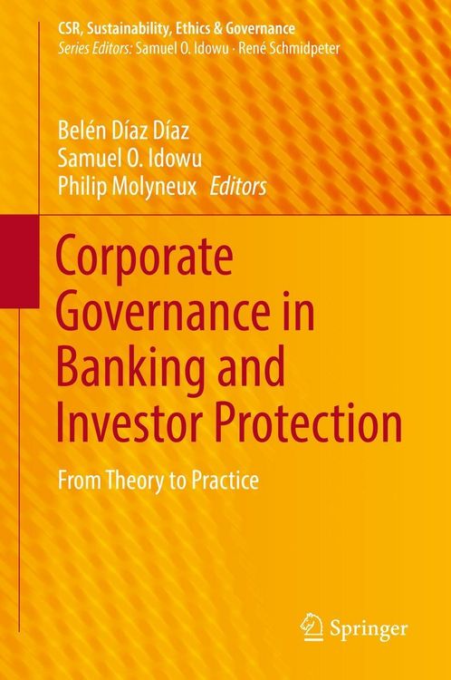 Produktbild: Corporate Governance in Banking and Investor Protection