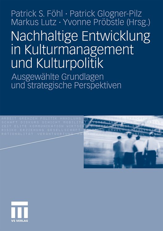 Produktbild: Nachhaltige Entwicklung in Kulturmanagement und Kulturpolitik