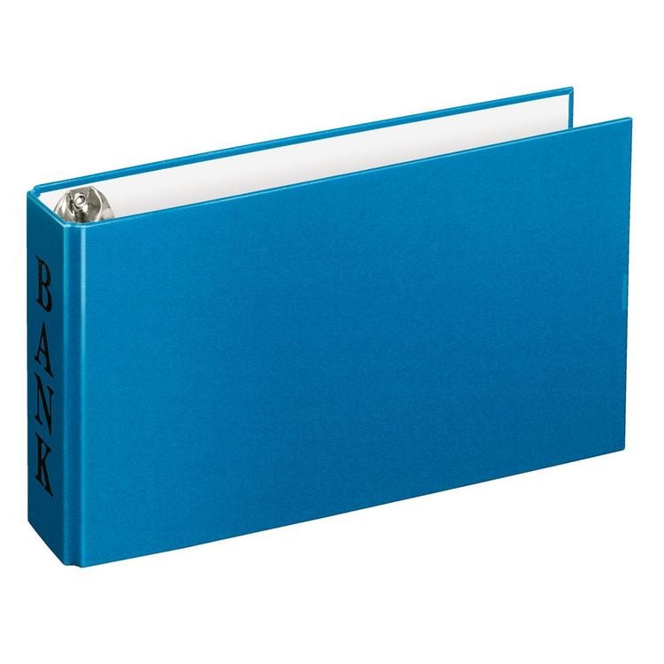 Produktbild: VELOFLEX Bankordner blau DIN A6