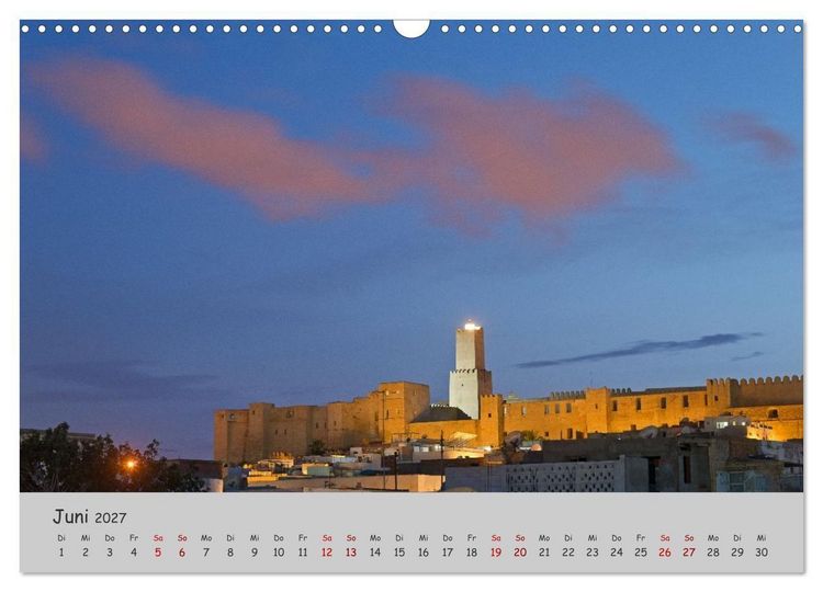 Produktbild: Tunesien Vielfalt am Mittelmeer (Wandkalender 2027 DIN A3 quer), CALVENDO Monatskalender