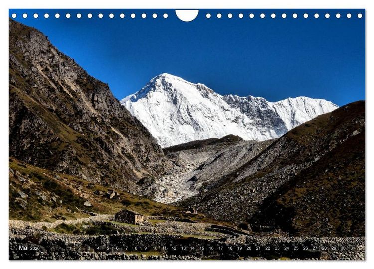 Produktbild: Himalaya - Gipfel des Sagarmatha Nationalparks (Wandkalender 2026 DIN A4 quer), CALVENDO Monatskalender
