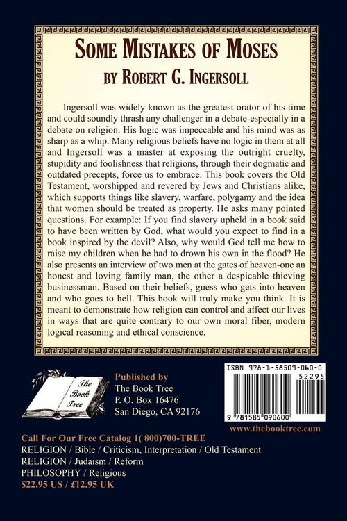 Produktbild: Some Mistakes of Moses