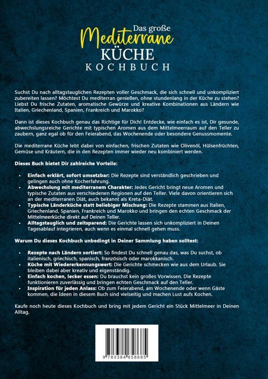 Produktbild: Das gro&szlig;e Mediterrane K&uuml;che Kochbuch
