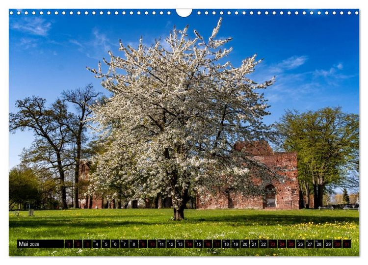 Produktbild: Vorpommern - von Altef&auml;hr bis Zinnowitz (Wandkalender 2026 DIN A3 quer), CALVENDO Monatskalender