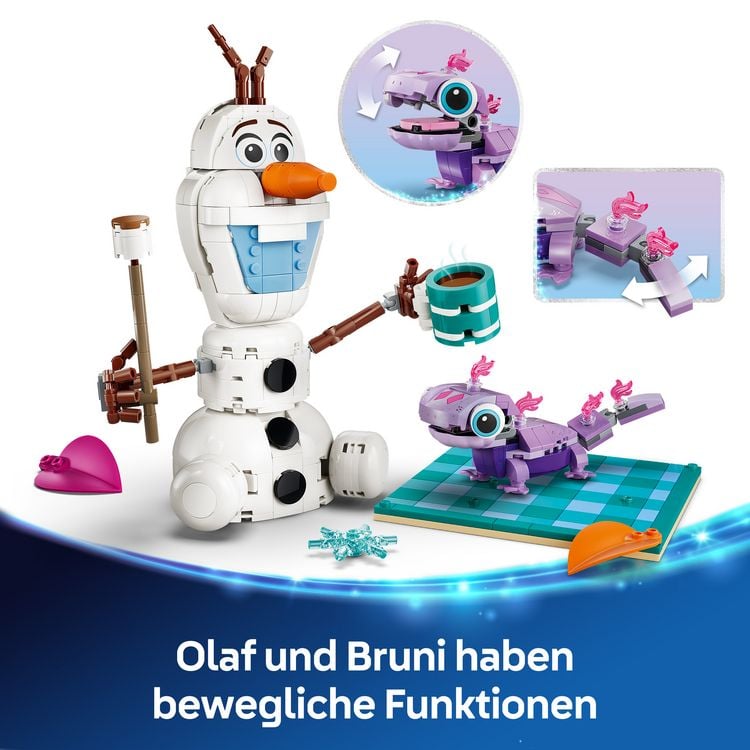 Produktbild: LEGO ǀ Disney Frozen 43287 Picknickspa&szlig; mit Olaf und Bruni, Spielzeug