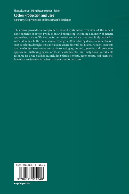 Produktbild: Cotton Production and Uses