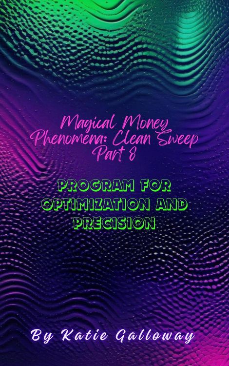 Produktbild: Magical Money Phenomena: Clean Sweep Part 8 Program for Optimization and Precision (Clean Sweep Series, #19)