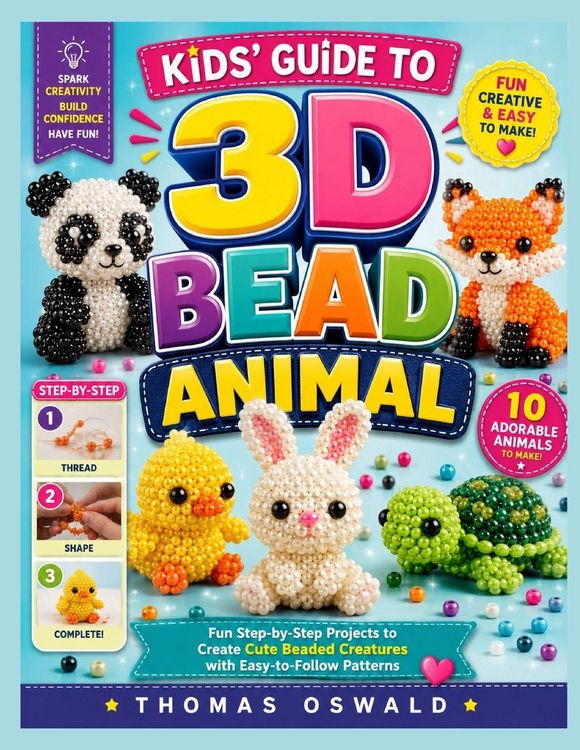 Produktbild: KIDS' GUIDE TO 3D BEAD ANIMAL