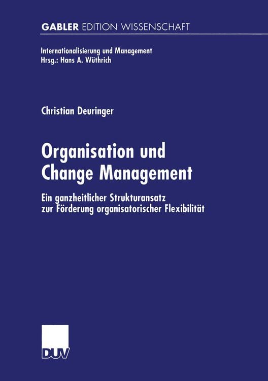 Produktbild: Organisation und Change Management