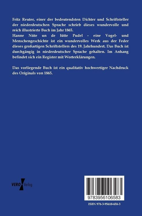 Produktbild: Hanne N&uuml;te un de l&uuml;tte Pudel